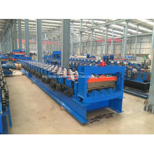 Metal decking floor rolling machine for Mexico